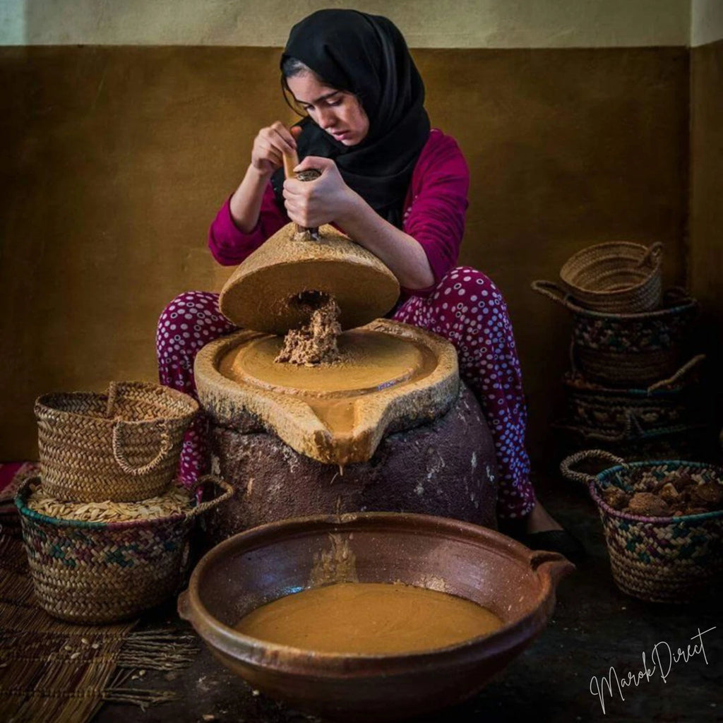 50ml Moroccan Argan Oil 100% Pure Natural Beauty Skin Hair Cold Pressed Oil