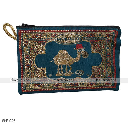 Ladies Wallet Moroccan Purse Pouch Women Small Money Coin Zipper Key Ring Gift