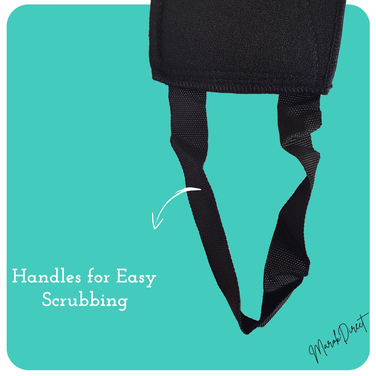 Moroccan Kessa Back Scrubber Best Exfoliating Strap Hammam Spa Backstrap Scrub