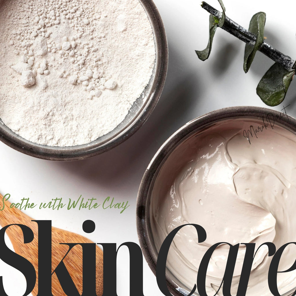 Face Clay Mask Green Facial Moroccan Natural Red Ghassoul White Kaolin Skin Hair