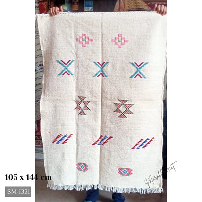 Moroccan Rug Kilim Berber Carpet Runner Wool Large Small Room Hallway Floor Mats