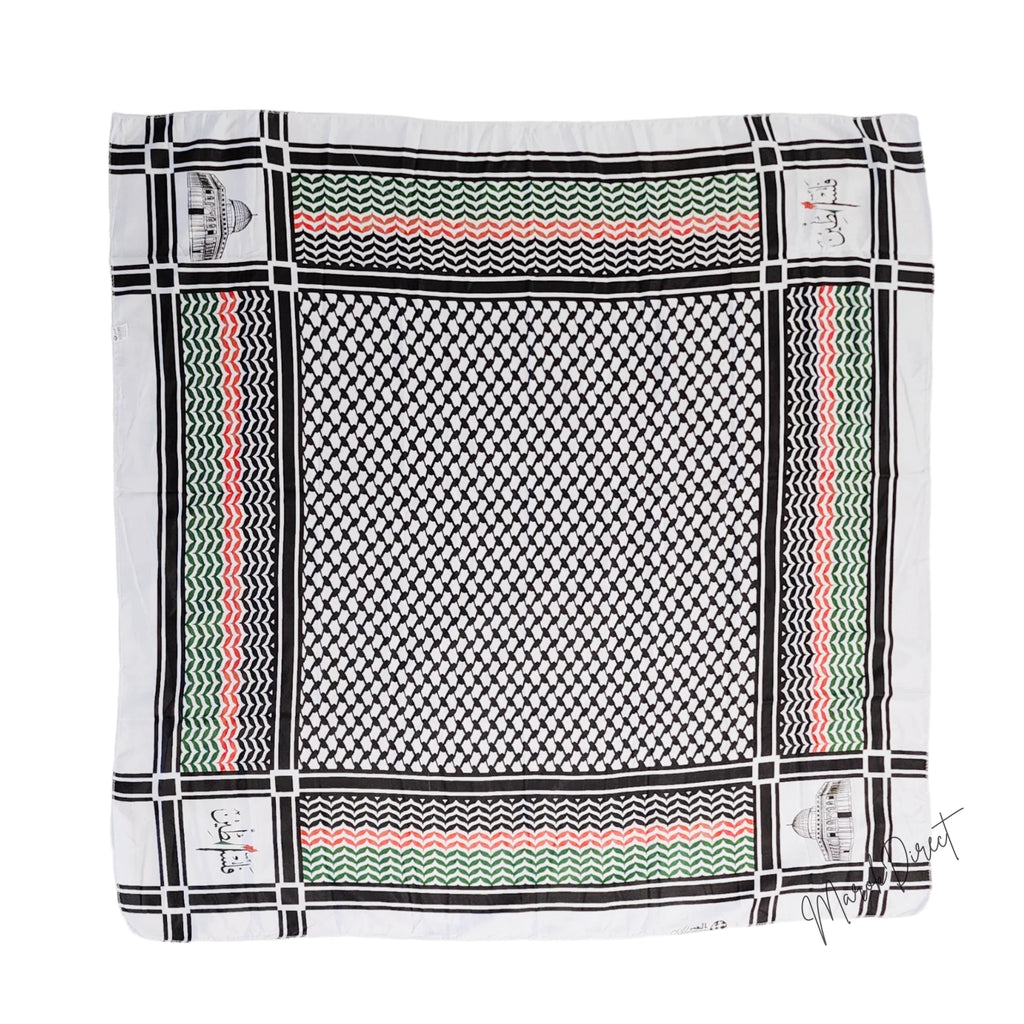 Shemagh Keffiyeh Palestine Flag Scarf Arabic Mens Women Pack of 10