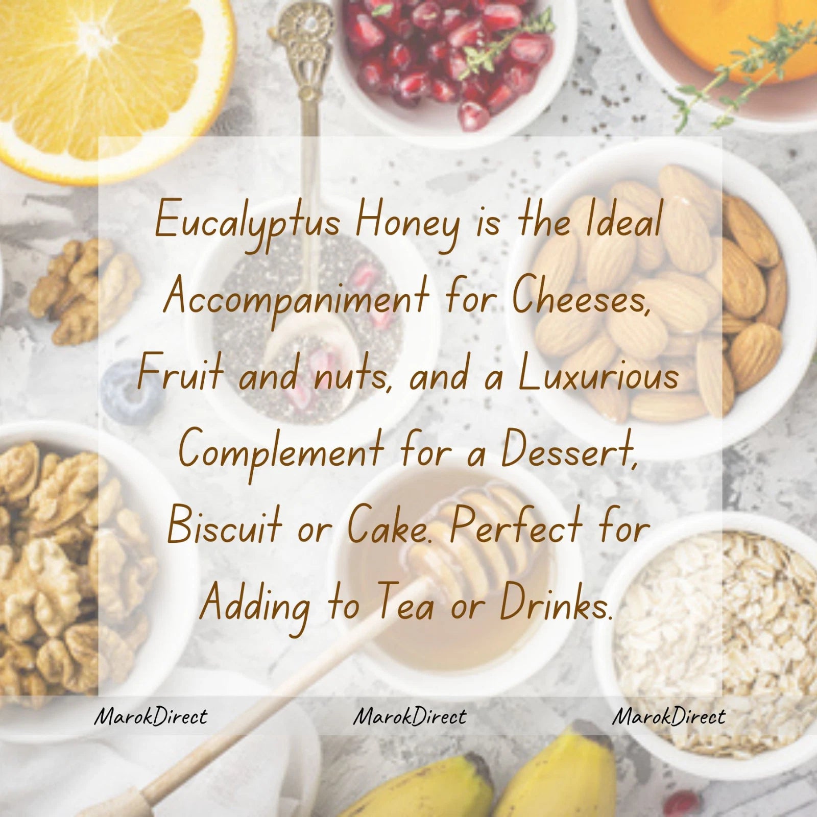 Pure Organic Raw Honey Wildflower Moroccan Unfiltered Unprocessed New Harvest