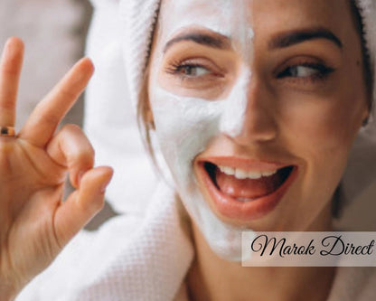 Face Clay Mask Green Facial Moroccan Natural Red Ghassoul White Kaolin Skin Hair