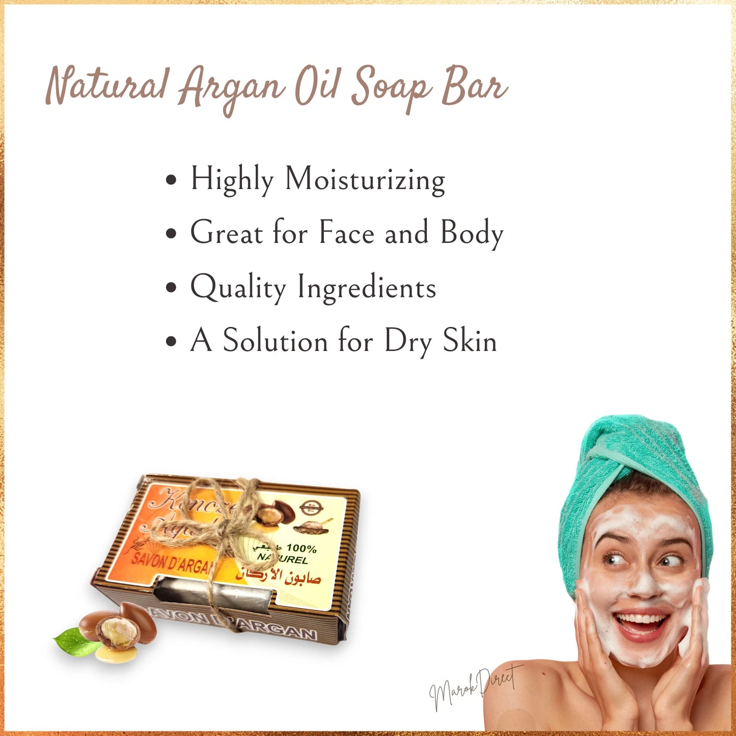 Natural Moroccan Black Soap Exfoliating Kessa Glove Face Clay Mask Hammam Set
