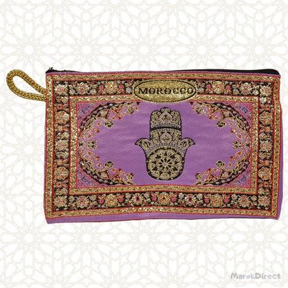 Ladies Wallet Moroccan Purse Pouch Women Small Money Coin Zipper Key Ring Gift