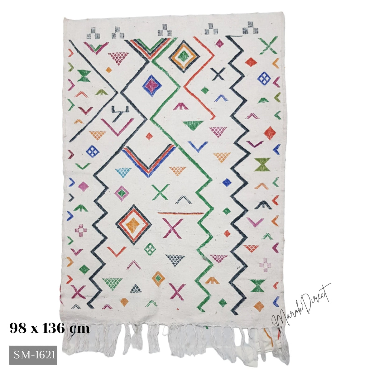 Moroccan Rug Kilim Berber Carpet Runner Wool Large Small Room Hallway Floor Mats