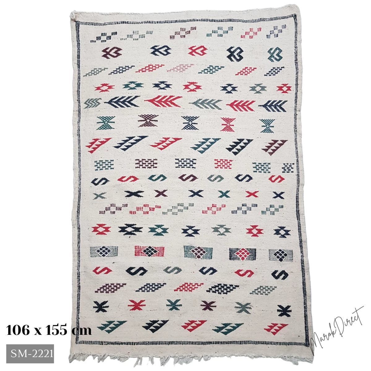 Moroccan Rug Kilim Berber Carpet Runner Wool Large Small Room Hallway Floor Mats