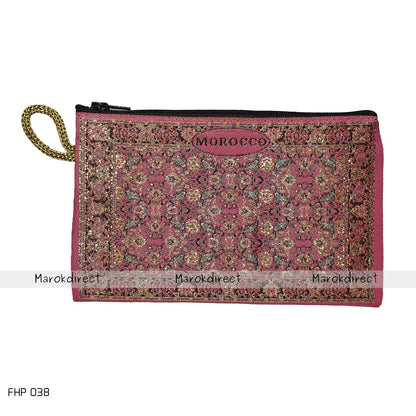 Ladies Wallet Moroccan Purse Pouch Women Small Money Coin Zipper Key Ring Gift