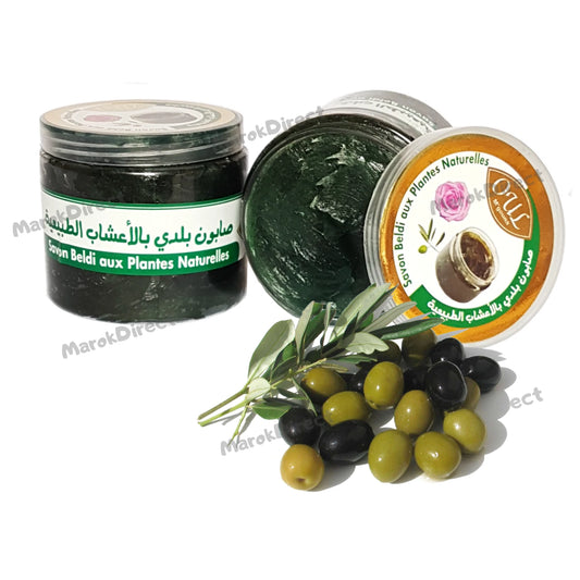 Hammam Moroccan Black Beldi Soap Natural Plants Hamam Spa Exfoliating Savon Noir