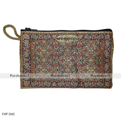 Ladies Wallet Moroccan Purse Pouch Women Small Money Coin Zipper Key Ring Gift