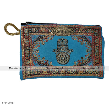 Ladies Wallet Moroccan Purse Pouch Women Small Money Coin Zipper Key Ring Gift