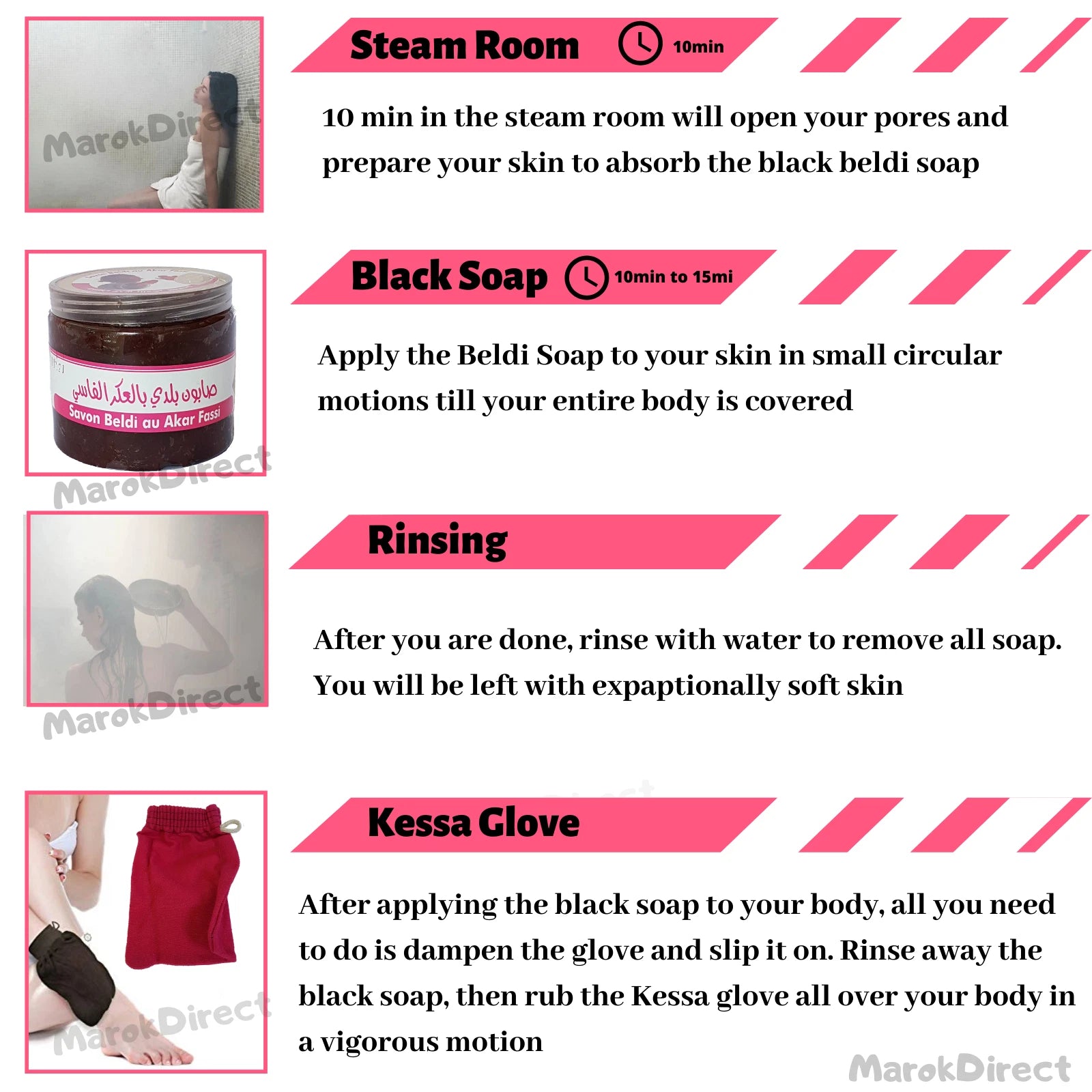 Organic Moroccan Black Soap Beldi Natural Hammam Spa Aker Fassi Savon Noir 200g