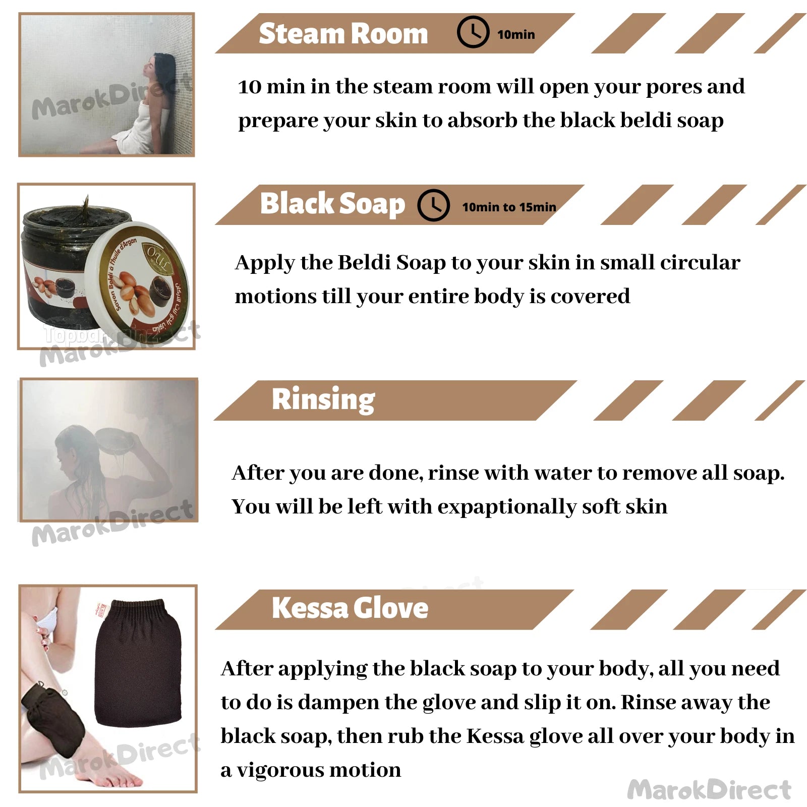 Argan Oil Black Beldi Soap Moroccan Exfoliating Kessa Glove Hammam Body Scrub