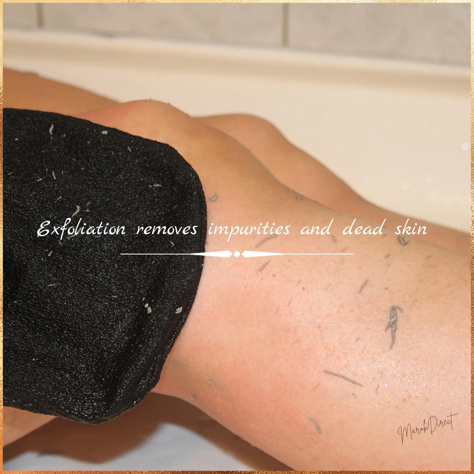 Moroccan Black Soap Exfoliating Kessa Ghassoul Face Mask Pumice Stone Hammam Set