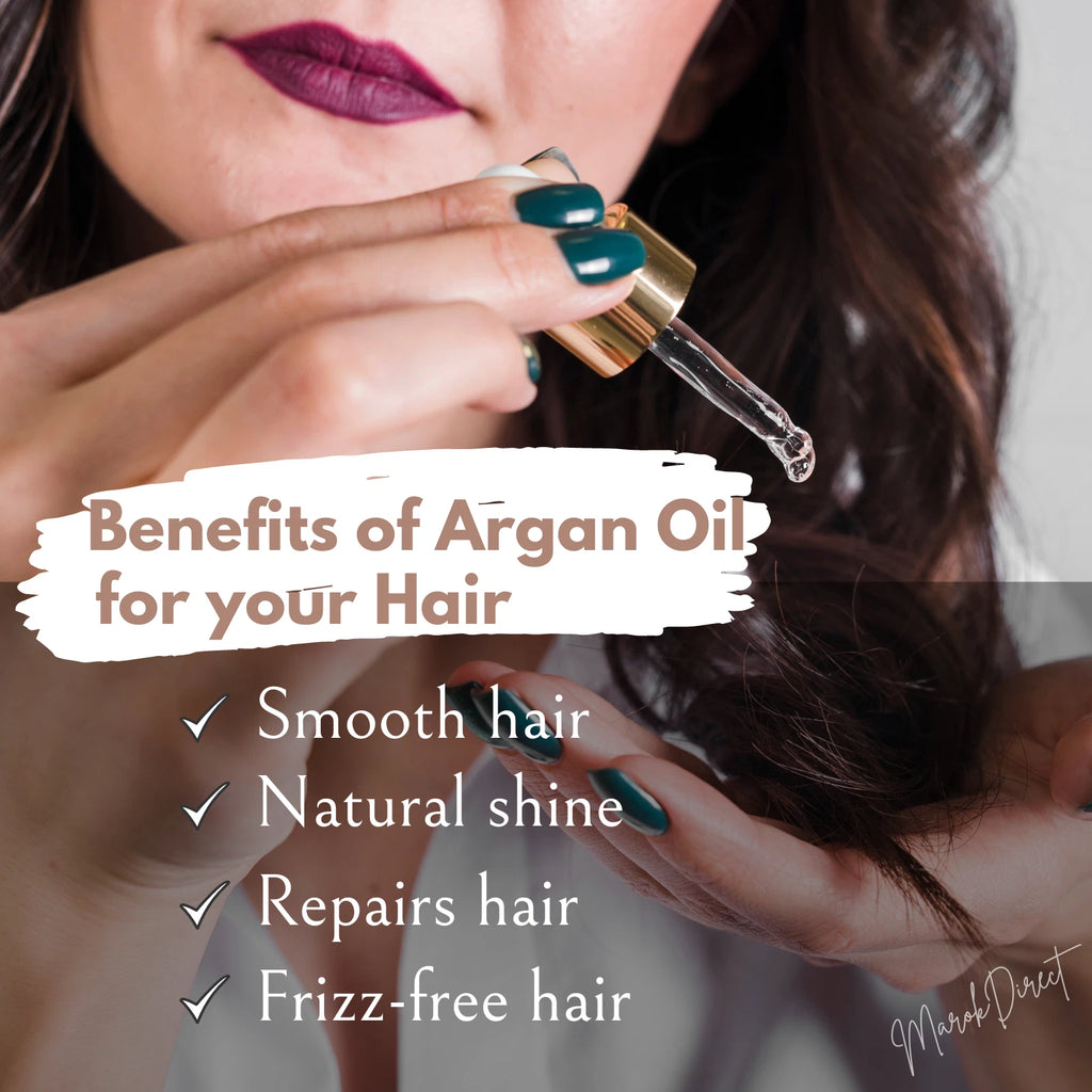 50ml Moroccan Argan Oil 100% Pure Natural Beauty Skin Hair Cold Pressed Oil