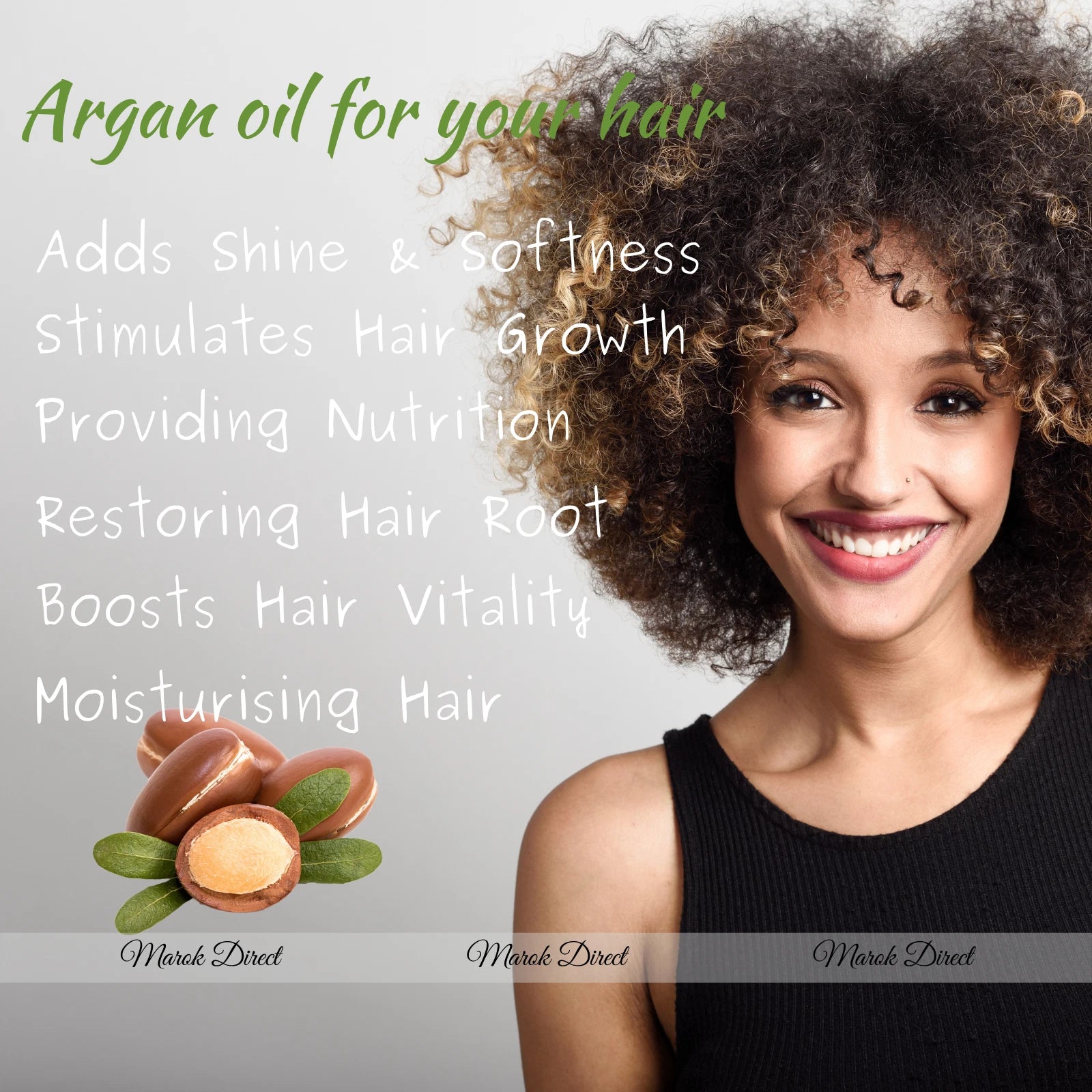 Argan Oil Moroccan 100% Pure Organic Hair Skin Body AntiAgeing Dryness Treatment