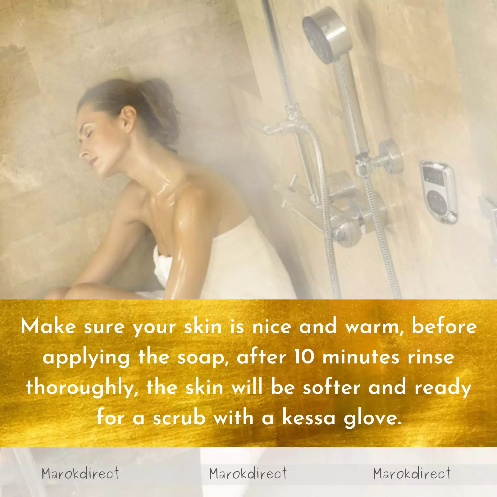 Moroccan Argan Oil Lemon Extract Black Beldi Soap Hammam Exfoliating Kessa Glove