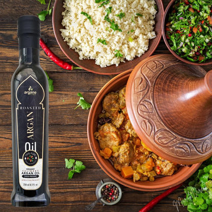 Organic Moroccan Argan Oil Premium 250ml Eating Culinary Cooking USDA Certified