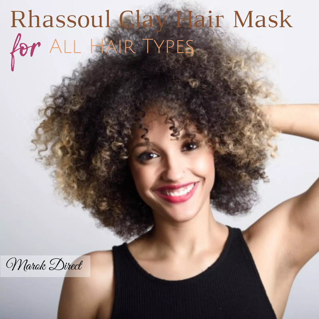 Argan Oil Verbena Ghassoul Clay Face Mask White Kaolin Rhassoul Hair Conditioner