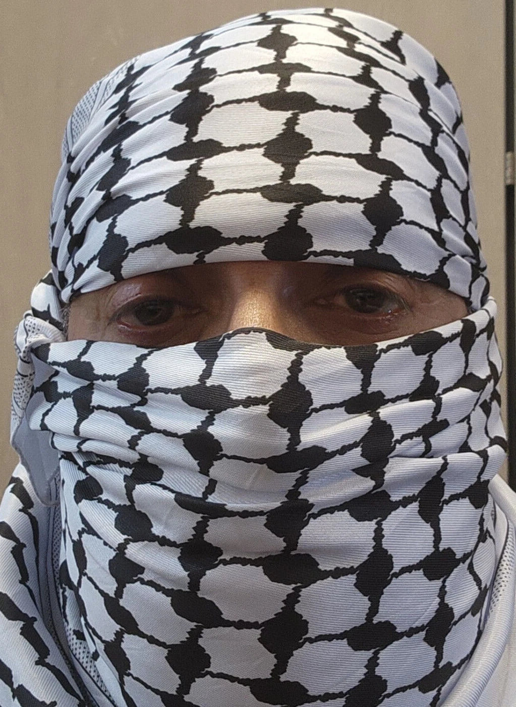 Shemagh Yassir Palestine Flag Print Scarf Arab Keffiyeh Palestinian Wrap Shawl