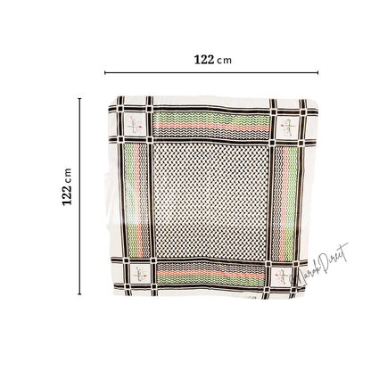 Shemagh Keffiyeh Palestine Flag Print Scarf Arab Mens Women Palestinian Wrap