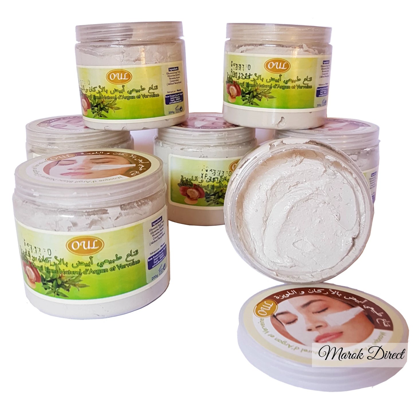 Organic Ghassoul Clay Moroccan Rhassoul Face Mask Anti Ageing Hair Conditioner