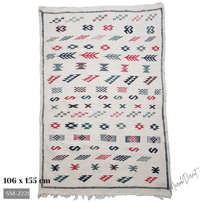 Moroccan Rug Kilim Berber Carpet Runner Wool Large Small Room Hallway Floor Mats