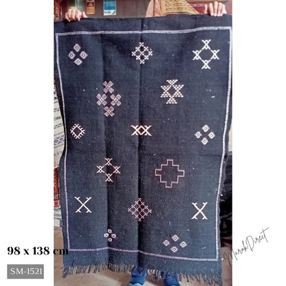 Moroccan Rug Kilim Berber Carpet Runner Wool Large Small Room Hallway Floor Mats