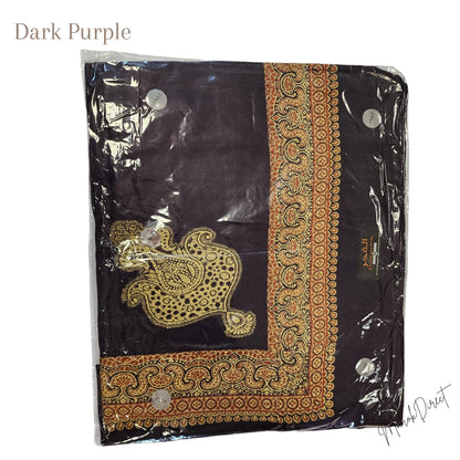 Yemeni Embroidered Shemagh Headscarf Shawl Keffiyeh Mens Women Head Neck Wrap