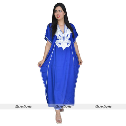 Moroccan Kaftan Womens Maxi Eid Dress Arabian Farasha Casual Long Oversize Party
