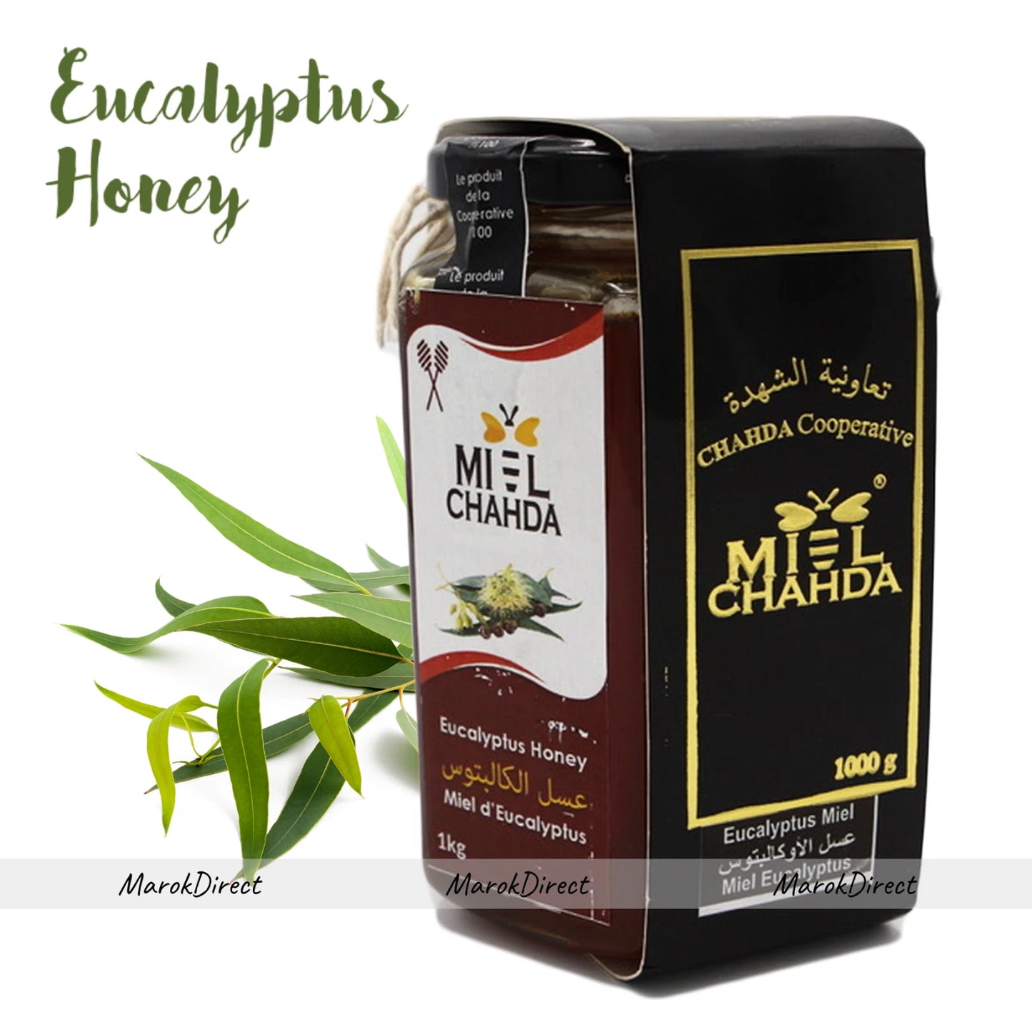 Pure Organic Raw Honey Wildflower Moroccan Unfiltered Unprocessed New Harvest