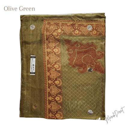 Yemeni Embroidered Shemagh Headscarf Shawl Keffiyeh Mens Women Head Neck Wrap
