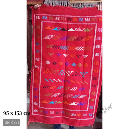 Moroccan Rug Kilim Berber Carpet Runner Wool Large Small Room Hallway Floor Mats
