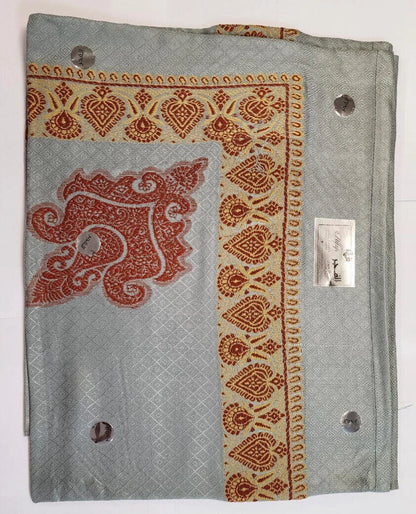 Yemeni Embroidered Shemagh Headscarf Shawl Keffiyeh Mens Women Head Neck Wrap