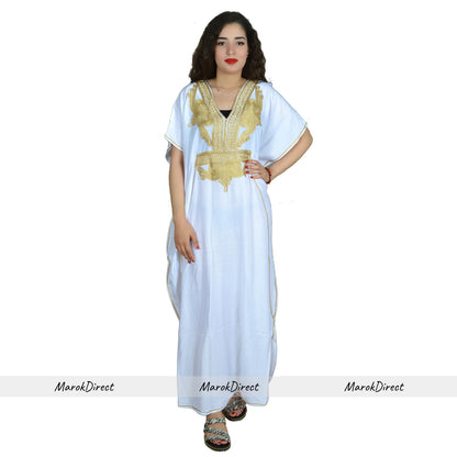 Moroccan Kaftan Womens Maxi Eid Dress Arabian Farasha Casual Long Oversize Party
