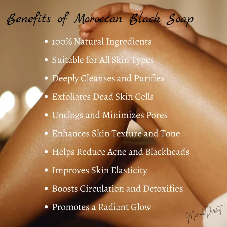 Eucalyptus Black Beldi Soa, Exfoliating Moroccan Spa Soap