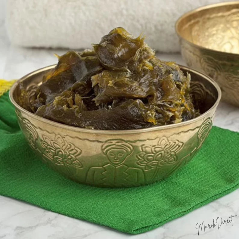 Pure Moroccan Rose Black Beldi Soap – Exfoliating Hammam Spa Soap with Natural Oils