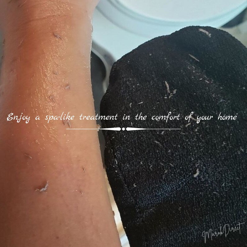 Pure Moroccan Black Beldi Soap with Organic Argan Oil, Nourishing Exfoliating Soap