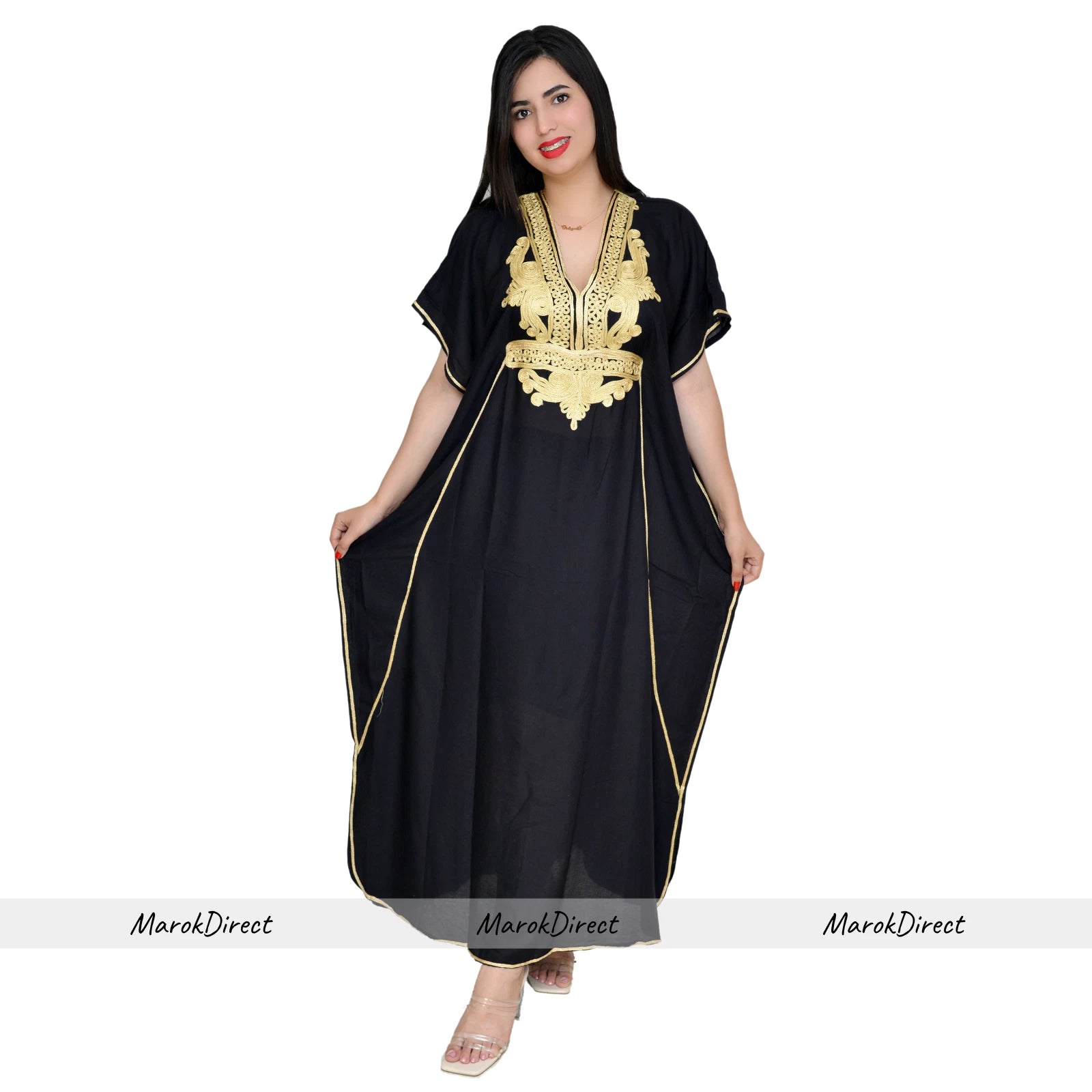 Moroccan Kaftan Womens Maxi Eid Dress Arabian Farasha Casual Long Oversize Party