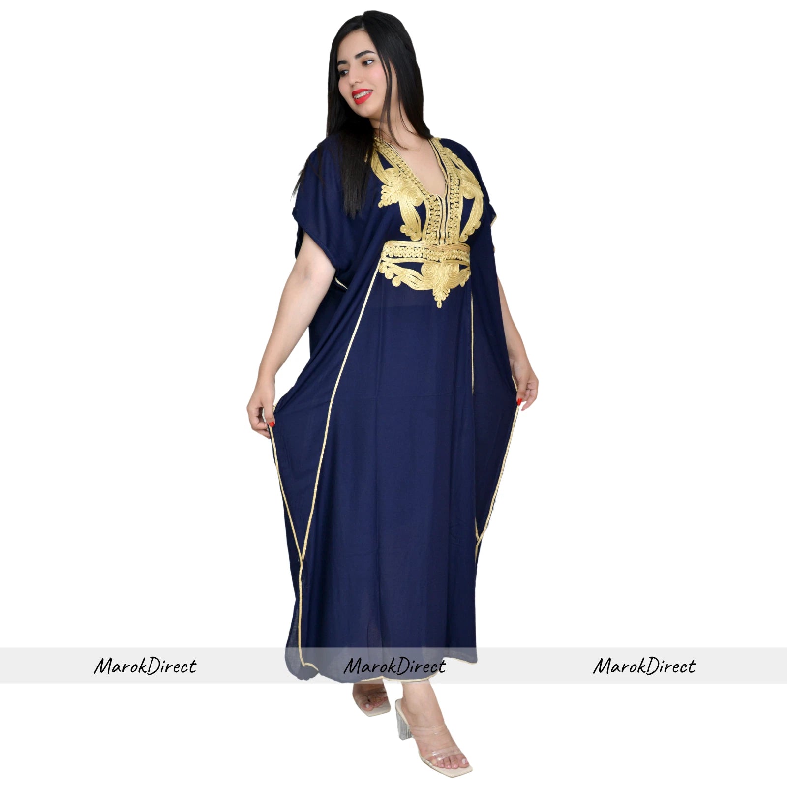 Moroccan Kaftan Womens Maxi Eid Dress Arabian Farasha Casual Long Oversize Party