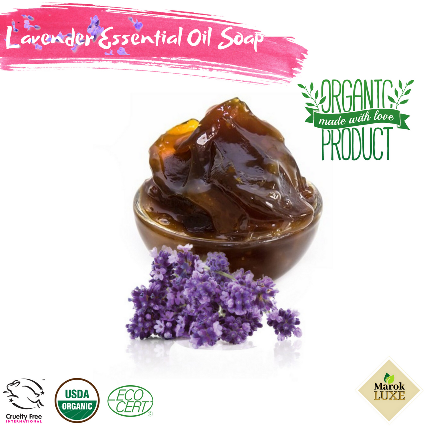 Moroccan Beldi Black Soap Lavender Natural body Exfoliating Cleansing Hammam Spa